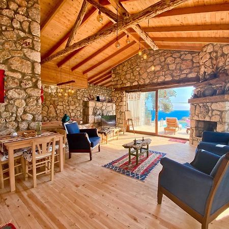 Shavilla Kalkan - Yali ' Da Korunakli 1+1 Villa Patara Eksteriør billede