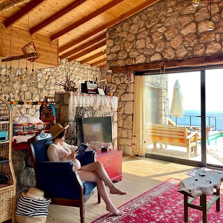 Shavilla Kalkan - Yali ' Da Korunakli 1+1 Villa Patara Eksteriør billede