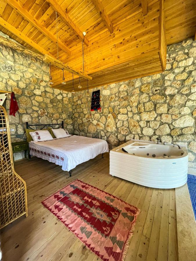 Shavilla Kalkan - Yali ' Da Korunakli 1+1 Villa Patara Eksteriør billede